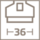 Scraper width (36 mm)
