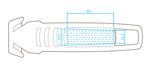 Safety knife SECUMAX 145 NO. 145001 | MARTOR