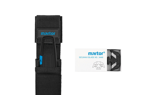 这套套装组合合理，具有最高的 MARTOR 质量。由于配备了许多备用刀片，您可长期使用 SECUMAX 350 SE。腰包 S 确保您不会丢失您的工具。