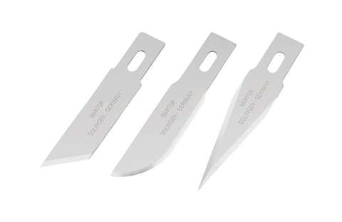 Notre objectif est de vous proposer une solution de coupe optimale pour chacune de vos tâches. C'est pour cette raison que vous avez la possibilité de munir le GRAFIX 503 de différentes lames en fonction de l'application.