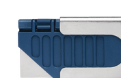 A cutting tool, or parts of it, can get lost while working. But only for a short while. Because the plastic that can be detected by a metal detector ensures you can find it again quickly.