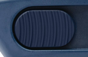 A cutting tool, or parts of it, can get lost while working. But only for a short while. Because the plastic that can be detected by a metal detector ensures you can find it again quickly.