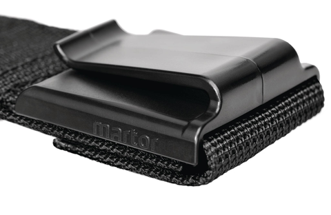 The BELT HOLSTER can be attached to your belt in two ways: by clip-on or velcro fastener. Velcro is recommended for belts; the clip can also be used on many other areas of your clothing, such as your trouser pocket.