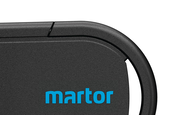 The end of the handle is rounded so that it doesn't press into your hand. The grooves on the slide and in the front handle area also make your work easier. And the integrated blade magazine is comfortable too.