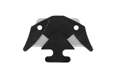 Double function, double use: with two cutting edges and two tape splitters, this multifunctional blade head exceeds itself. Before you need to change the blade, flip it over once to use the second side.