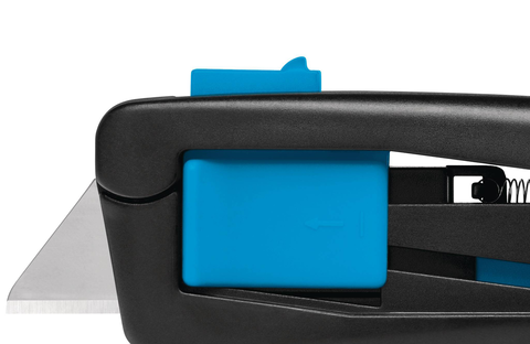 ¿Con la mano derecha? ¿Con la izquierda? ¿Desde arriba? No importa como quiera liberar la hoja: el SECUPRO MAXISAFE está preparado. Sus 3 desplazadores permiten una cómoda y variada manipulación.